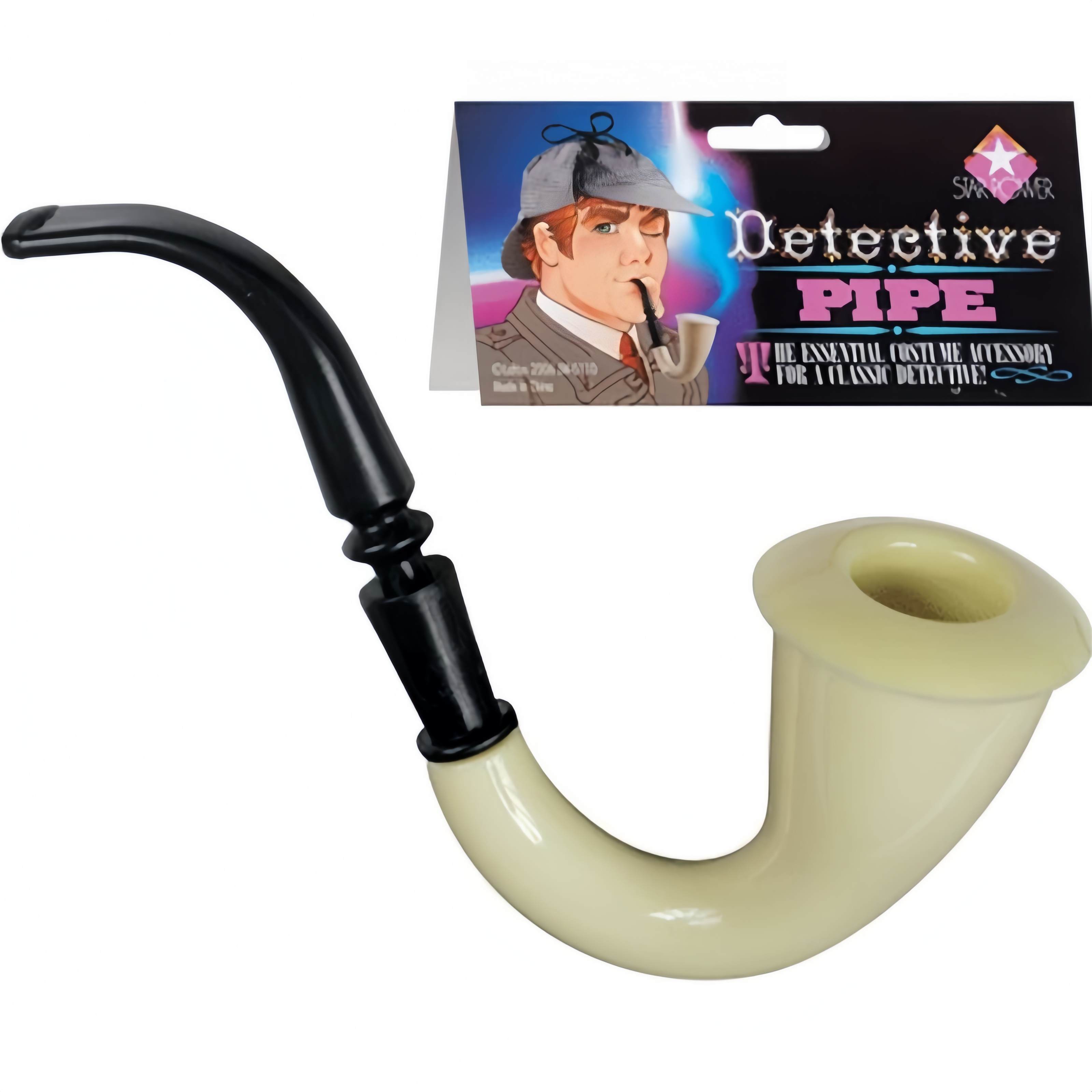 DETECTIVE PIPES Sailor Captain Fancy Dress Costume Fancy Dress Sherlock Holmes