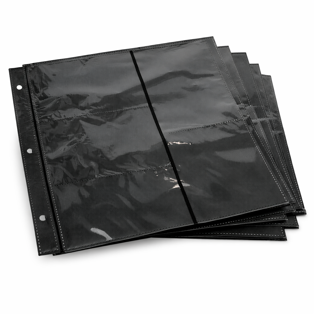 4x6 Photo Storage Pages – 10Pcs Pack – 100 Photo Capacity Binder Inserts